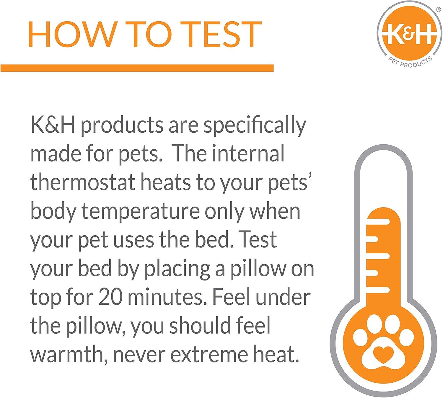 imageKampampH Pet Products Heated Original LectroKennel Outdoor Pad With Deluxe Cover Large 225 X 285 X 10 Inches